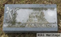 Marie E. Kimball