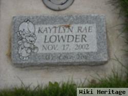 Kaytlyn Rae Lowder