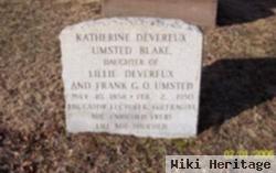 Katherine Devereux Umsted Blake