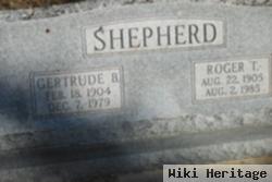 Gertrude B. Schafer Shepherd