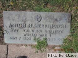 Anton H "bud" Herrington