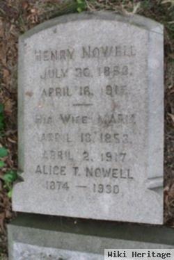 Mary Thompson Nowell