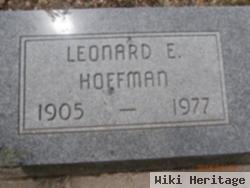 Leonard E Hoffman