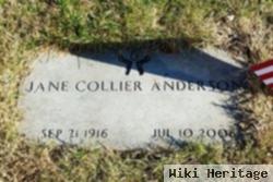 Jane Collier Anderson