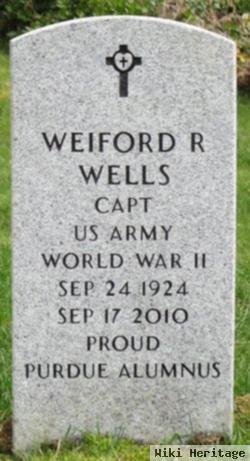 Weiford R Wells