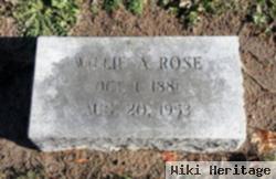 William Andrew "willie" Rose