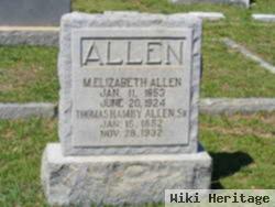 Martha Elizabeth Mccarter Allen