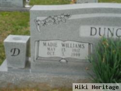 Madie Williams Duncan