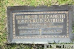 Mildred Elizabeth Kopperud Satrum