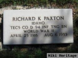 Richard Klyne Paxton