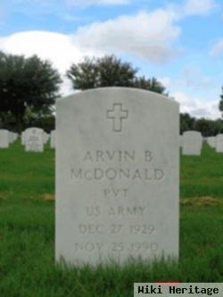 Arvin B Mcdonald