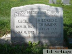 Mildred C Crimmins