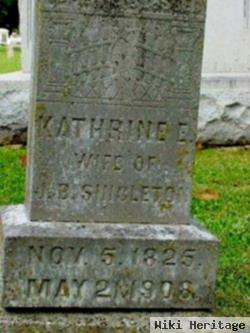 Katherine E. Singleton