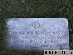 Fred Wilson Lewis