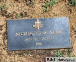 Nicolette M. Nunn