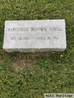 Marguerite I. Menown Newell