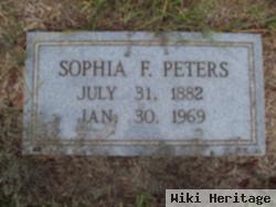 Sophia F Peters