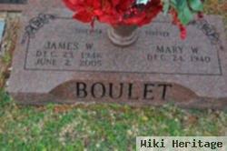 James 'jimmy' W Boulet, Jr