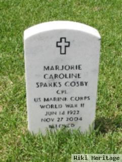 Marjorie Caroline Sparks Cosby