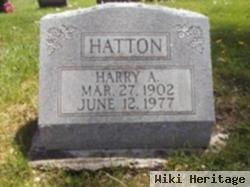 Harry Alfred Hatton