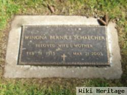 Winona Bernice Schaecher