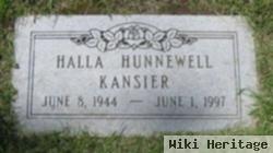 Halla Hunnewell Kansier