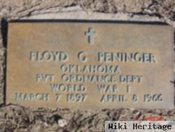 Pvt Floyd Grady Peninger