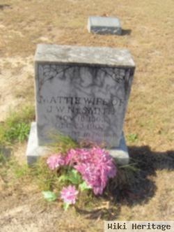 Martha "mattie" Sasser Nessmith