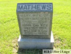 Mary Jane Harris Mathews