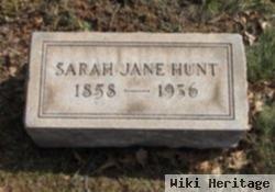 Sarah Jane Dye Hunt