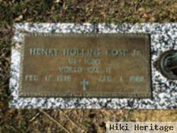 Henry Hollins Rose, Jr