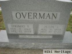 Thomas F. "tom" Overman