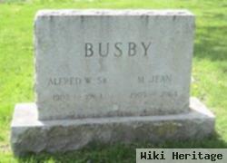 Alfred W Busby