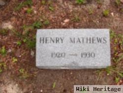 Henry Mathews