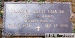 Mauyer Ellis Cox, Sr