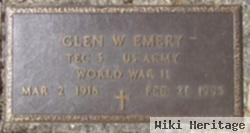 Glen W. Emery