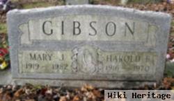 Harold B Gibson