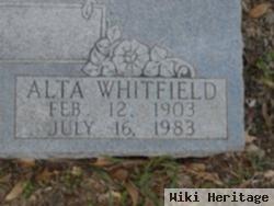 Alta Dee Whitfield Rogers