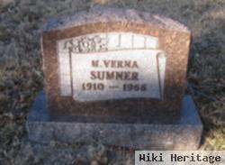 Mary "verna" Sumner