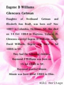 Glencora Getman Williams