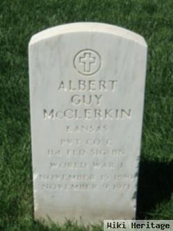 Albert Guy Mcclerkin