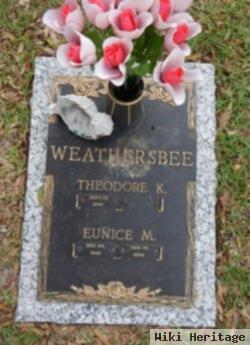 Theodore Kershaw "ted" Weathersbee, Sr