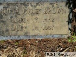 Julia Cole Brown