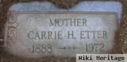 Carrie Helen Miller Etter