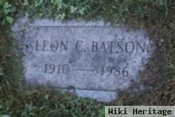 Leonard C. "leon" Batson