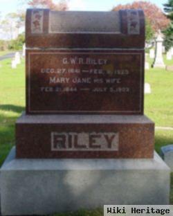 Mary Jane Miles Riley