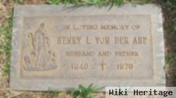 Henry L. Von Der Ahe