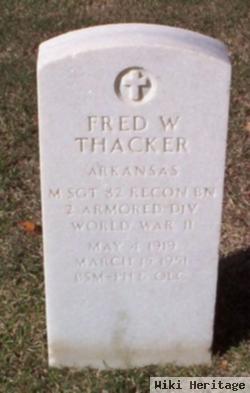 Fred W Thacker