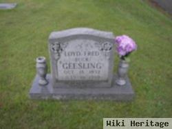 Loyd Fred "buck" Geesling