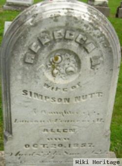 Rebecca Allen Nutt